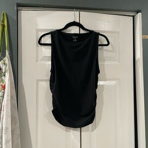 American Eagle Outfitters Ruched Sleeveless Blouse